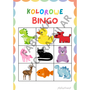 BINGO – KOLORY