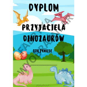 DZIEŃ DINOZAURA – DYPLOM