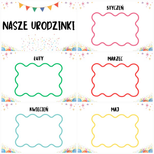 KALENDARZ URODZIN / URODZINY