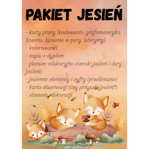 PAKIET JESIEŃ 🍁