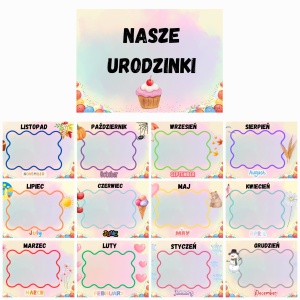 KALENDARZ URODZIN – WERSJA 2 😊