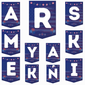 DZIEŃ AMERYKAŃSKI – NAPIS + DYPLOM 🇺🇲