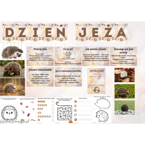 DZIEŃ JEŻA – PAKIET 🦔