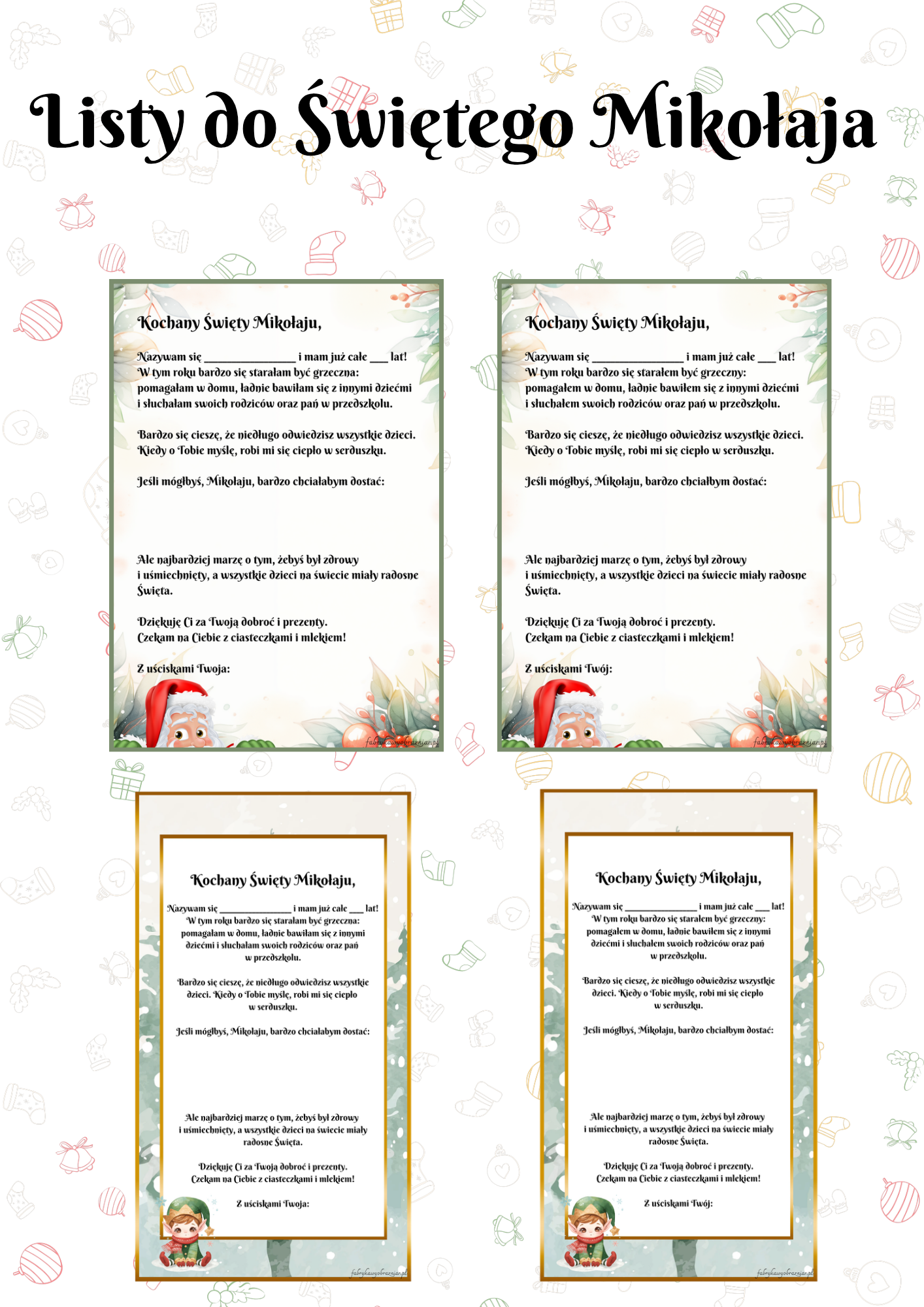 MIKOŁAJ - PAKIET 🎅 - obrazek 4