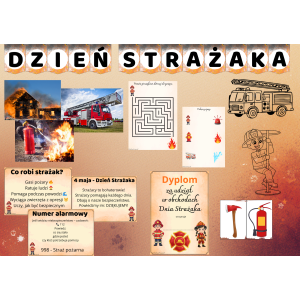 DZIEŃ STRAŻAKA – PAKIET 😊