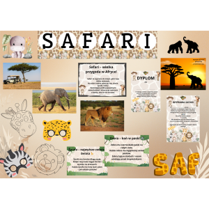 SAFARI - PAKIET 🦁