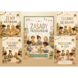 PAKIET STARTOWY – PRZEDSZKOLE 😊 – PIĘKNY, SPÓJNY, UNIWERSALNY 😍